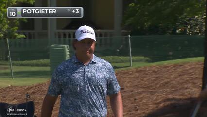 Aldrich Potgieter | Round 2 | 10th hole | Shot 4 | 2025 FedEx St. Jude