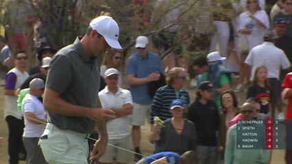 Scottie Scheffler | 2023 WM Phoenix Open | Round 3 | 3rd hole | Shot 5