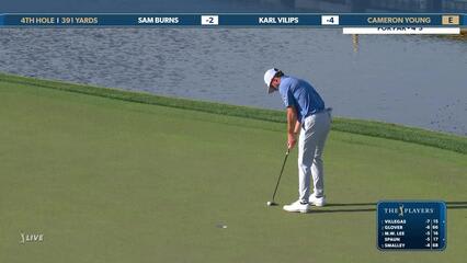 Cameron Young | Round 1 | 4th hole | Shot 4 | 2025 THE PLAYERS