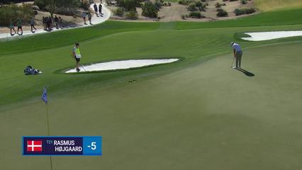 Rasmus Højgaard | Round 3 | 4th hole | Shot 3 | 2026 WM Phoenix Open