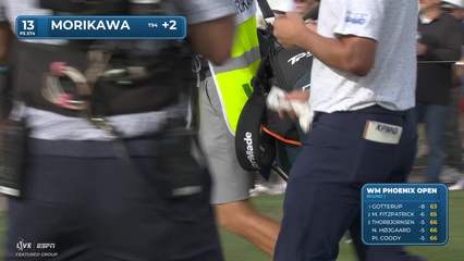 Collin Morikawa | Round 1 | 13th hole | Shot 1 | 2026 WM Phoenix Open
