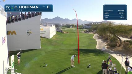 Charley Hoffman | Round 1 | 17th hole | Shot 1 | 2025 WM Phoenix Open