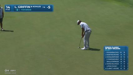 Lanto Griffin | Round 1 | 14th hole | Shot 3 | 2026 Zurich Classic