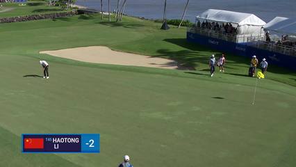 Haotong Li | Round 2 | 17th hole | Shot 3 | 2026 Sony Open