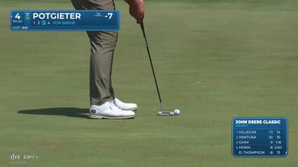 Aldrich Potgieter | Round 2 | 4th hole | Shot 4 | 2025 John Deere