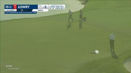 Shane Lowry | 2023 Honda | Round 2 | 15th hole | Shot 3