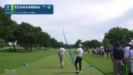 Nico Echavarria | Round 3 | 7th hole | Shot 1 | 2026 Charles Schwab