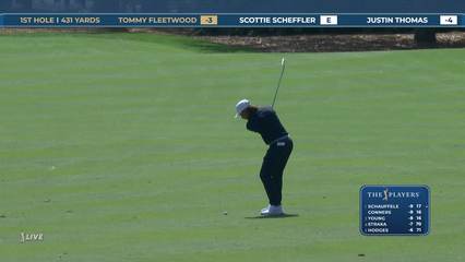 Tommy Fleetwood | Round 2 | 1st hole | Shot 2 | 2026 THE PLAYERS