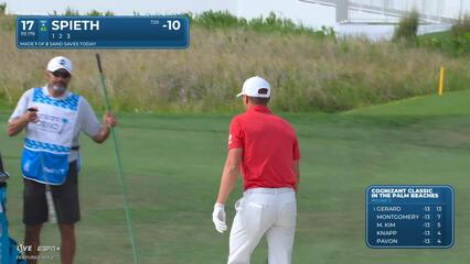 Jordan Spieth | Round 3 | 17th hole | Shot 2 | 2025 Cognizant Classic
