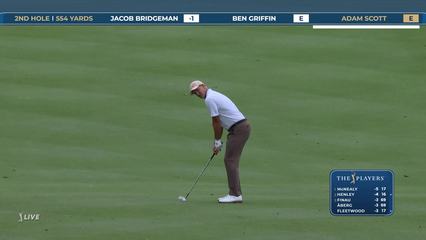 Adam Scott | Round 1 | 2nd hole | Shot 3 | 2026 THE PLAYERS