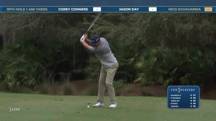 Nico Echavarria | Round 1 | 10th hole | Shot 2 | 2026 THE PLAYERS