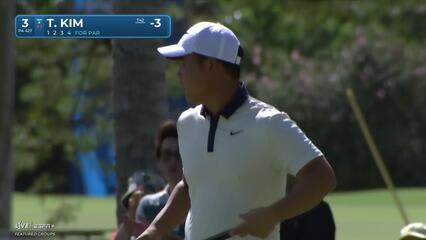 Tom Kim | Round 2 | 3rd hole | Shot 4 | 2025 Sony Open