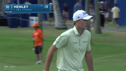Russell Henley | Round 4 | 10th hole | Shot 3 | 2025 Sony Open