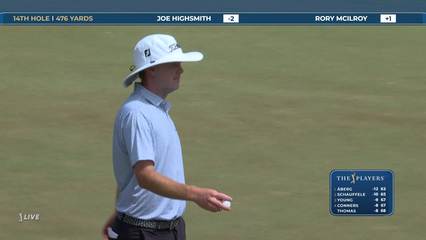 Joe Highsmith | Round 3 | 14th hole | Shot 4 | 2026 THE PLAYERS