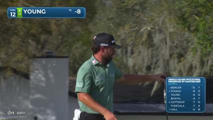 Cameron Young | Round 3 | 12th hole | Shot 4 | 2026 Arnold Palmer