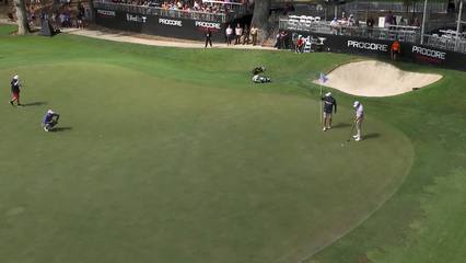 Sam Burns | Round 3 | 17th hole | Shot 3 | 2025 Procore