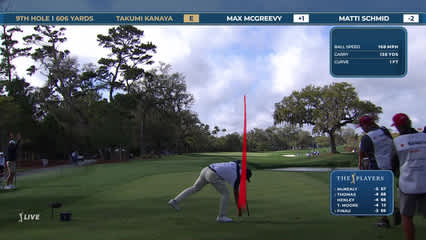 Takumi Kanaya | Round 1 | 9th hole | Shot 1 | 2026 THE PLAYERS