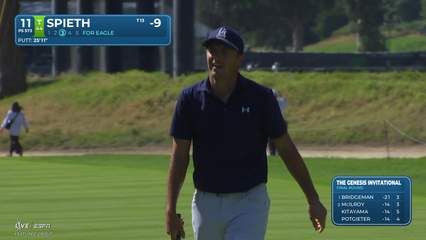 Jordan Spieth | Round 4 | 11th hole | Shot 4 | 2026 The Genesis