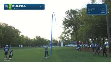 Brooks Koepka | Round 1 | 10th hole | Shot 2 | 2026 Valspar