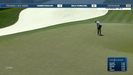 Justin Rose | Round 1 | 7th hole | Shot 4 | 2025 THE PLAYERS