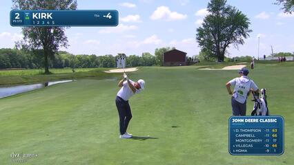 Chris Kirk | Round 2 | 2nd hole | Shot 3 | 2025 John Deere