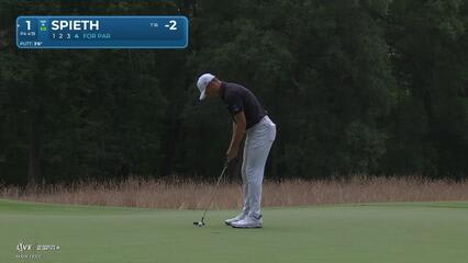Jordan Spieth | Round 1 | 1st hole | Shot 4 | 2025 Wyndham