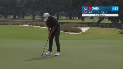 Doug Ghim | Round 2 | 4th hole | Shot 4 | 2025 The RSM Classic