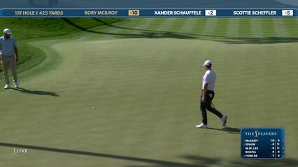 Rory McIlroy | Round 2 | 1st hole | Shot 4 | 2025 THE PLAYERS