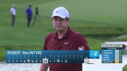 Robert MacIntyre | Round 1 | 14th hole | Shot 3 | 2025 the Memorial