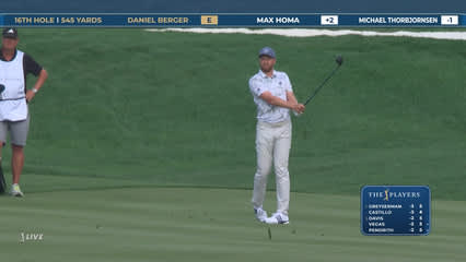 Daniel Berger | Round 1 | 16th hole | Shot 2 | 2026 THE PLAYERS