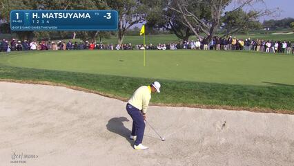 Hideki Matsuyama | Round 4 | 1st hole | Shot 3 | 2025 Farmers