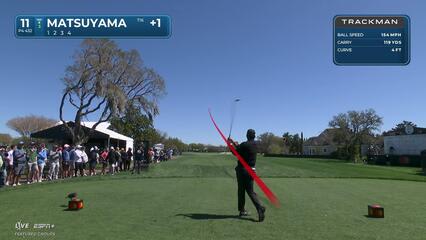 Hideki Matsuyama | Round 1 | 11th hole | Shot 1 | 2025 Arnold Palmer