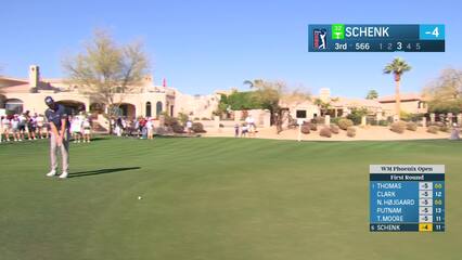 Adam Schenk | Round 1 | 3rd hole | Shot 5 | 2025 WM Phoenix Open