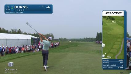 Sam Burns | Round 2 | 1st hole | Shot 1 | 2025 RBC Canadian