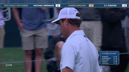 Harris English | Round 1 | 12th hole | Shot 4 | 2026 THE PLAYERS