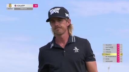 Jake Knapp | Round 4 | 8th hole | Shot 4 | 2025 Genesis Scottish Open