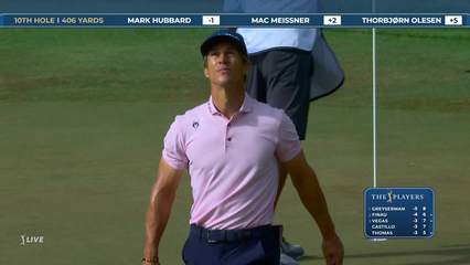 Thorbjørn Olesen | Round 1 | 10th hole | Shot 3 | 2026 THE PLAYERS