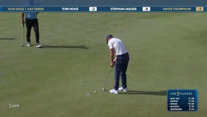 Davis Thompson | Round 2 | 16th hole | Shot 4 | 2025 THE PLAYERS