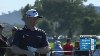 Max Greyserman | Round 1 | 17th hole | Shot 3 | 2026 Farmers