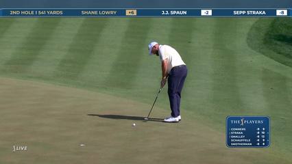 Shane Lowry | Round 2 | 2nd hole | Shot 4 | 2026 THE PLAYERS