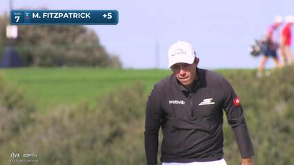Matt Fitzpatrick | Round 4 | 7th hole | Shot 4 | 2025 Genesis