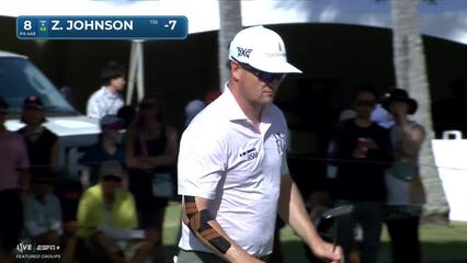 Zach Johnson | Round 4 | 8th hole | Shot 4 | 2025 Sony Open