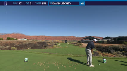 David Liechty | Round 2 | 17th hole | Shot 1 | 2025 Bank of Utah