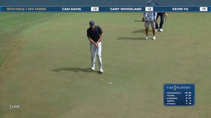 Cam Davis | Round 2 | 15th hole | Shot 4 | 2026 THE PLAYERS