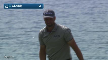 Wyndham Clark | Round 1 | 14th hole | Shot 4 | 2025 3M Open