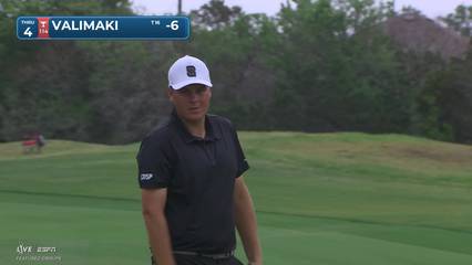 Sami Valimaki | Round 3 | 4th hole | Shot 4 | 2026 Valero