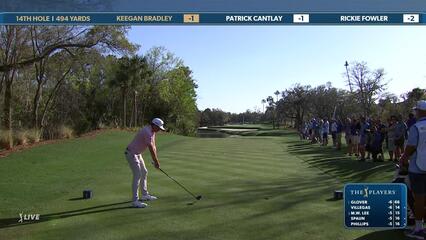 Keegan Bradley | Round 1 | 14th hole | Shot 1 | 2025 THE PLAYERS