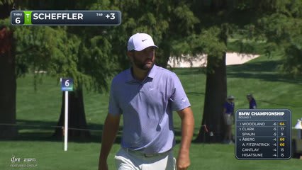 Scottie Scheffler | Round 1 | 6th hole | Shot 3 | 2026 BMW Championship