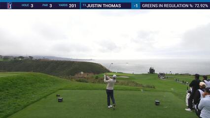Justin Thomas | Round 1 | 3rd hole | Shot 1 | 2025 Genesis