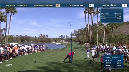 Hideki Matsuyama | Round 2 | 7th hole | Shot 1 | 2025 THE PLAYERS